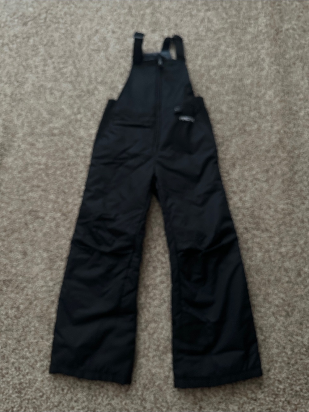 Arctix Kids Black Insulated Snow Bib Overalls